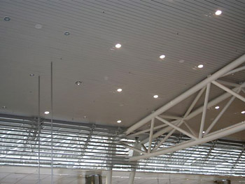 Dobner aluminium strip ceilings