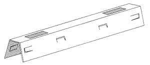 Carrier rail cross-piece